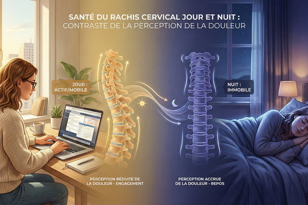 Pourquoi j'ai plus mal aux cervicales la nuit que le jour ?