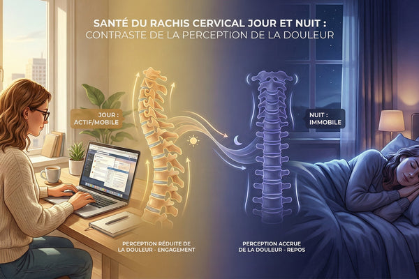Pourquoi j'ai plus mal aux cervicales la nuit que le jour ?