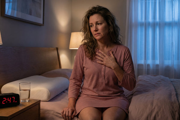 Brûlure d'estomac soudaine la nuit : que faire quand la douleur réveille