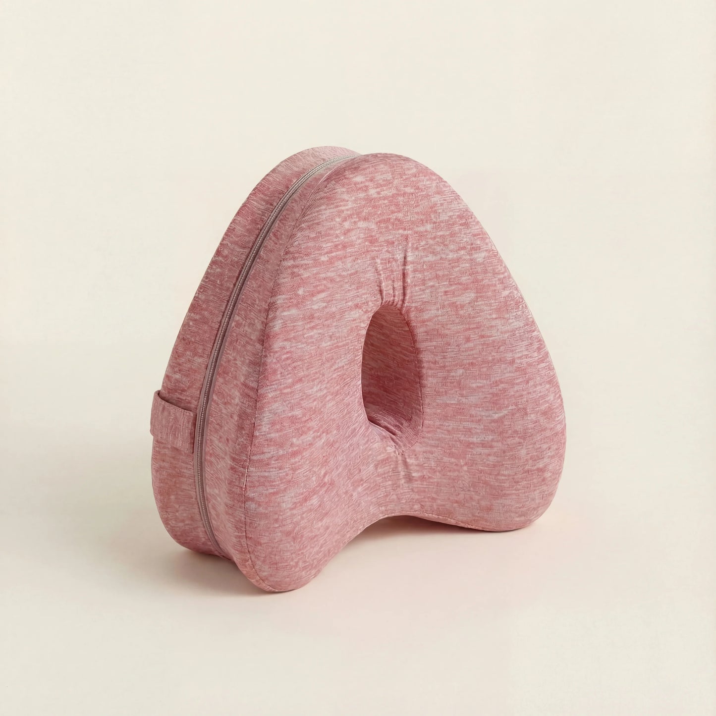 Coussin pour genoux LadyErgo coloris rose, coussin ergonomique pour alignement nocturne