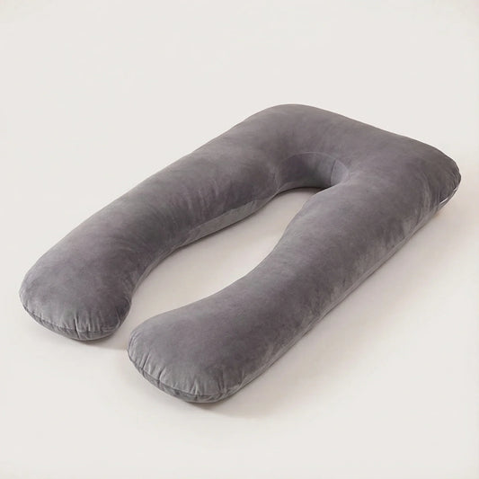 Coussin en U LadyErgo, soutien enveloppant pour le repos et la détente au lit
